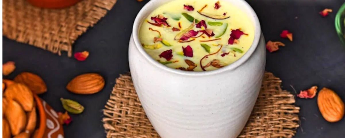 Enjoy the Flavor of Kesar Badam Milkshake at Home: A Refreshing Indian Delight!